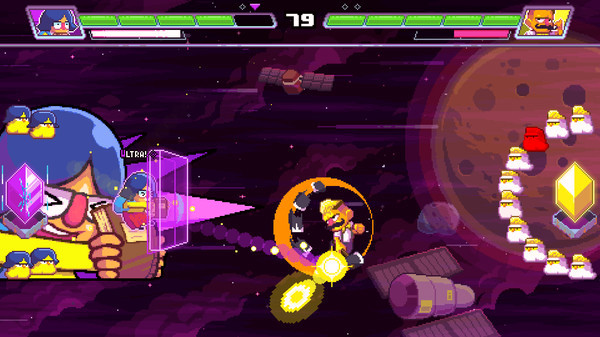 Игра Ultra Space Battle Brawl, скриншот