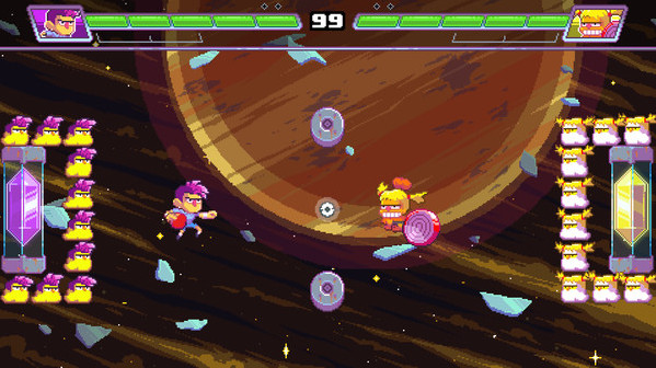 Игра Ultra Space Battle Brawl, скриншот