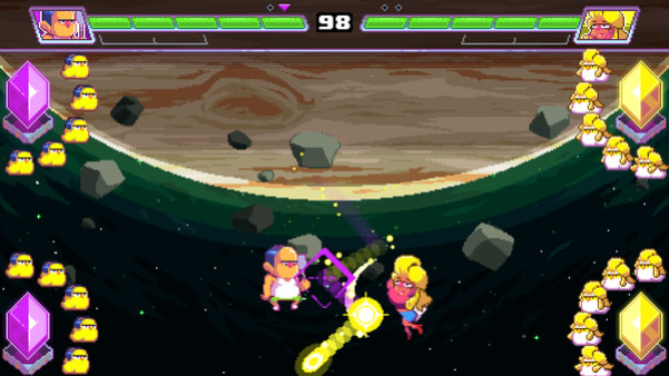 Игра Ultra Space Battle Brawl, скриншот