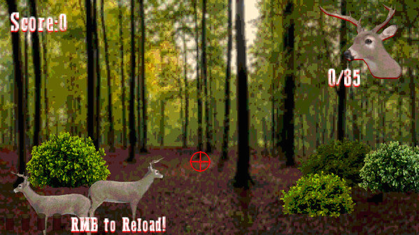Игра ULTRA X-TREME HUNTING SIMULATOR 2001, скриншот