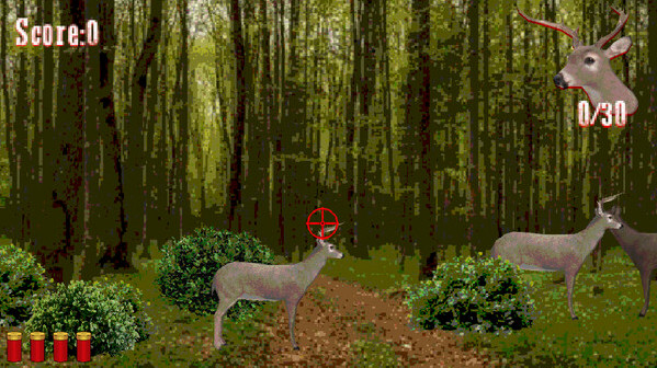 Игра ULTRA X-TREME HUNTING SIMULATOR 2001, скриншот