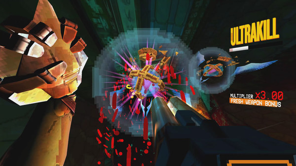 Игра ULTRAKILL, скриншот