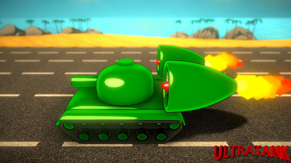 Игра Ultratank, скриншот