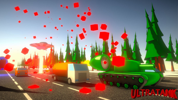 Игра Ultratank, скриншот
