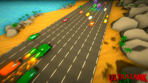 Игра Ultratank, скриншот