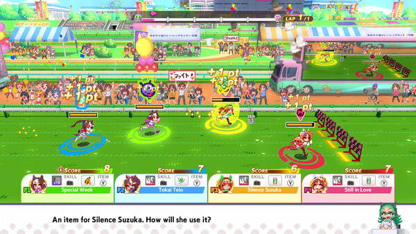 Игра Umamusume: Pretty Derby – Party Dash, скриншот