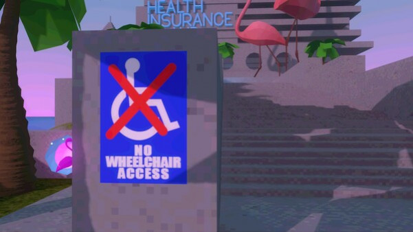 Игра Unaccessible, скриншот