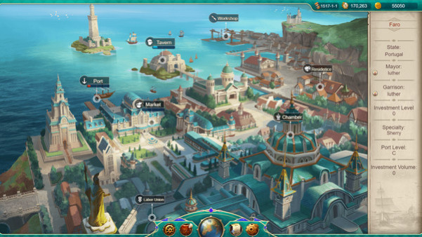 Игра Uncharted Ocean, скриншот