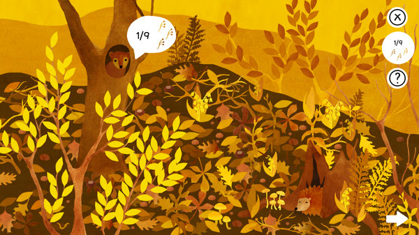 Игра Under Leaves, скриншот