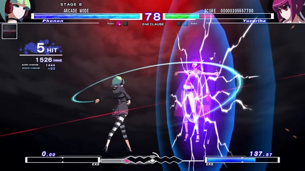 Игра UNDER NIGHT IN-BIRTH Exe:Late[cl-r], скриншот