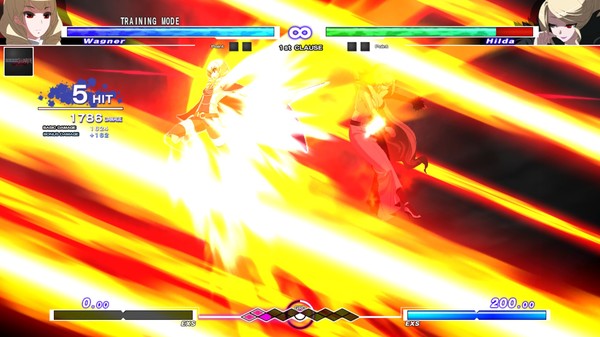 Игра UNDER NIGHT IN-BIRTH Exe:Late[cl-r], скриншот