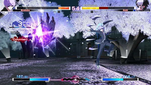 Игра UNDER NIGHT IN-BIRTH Exe:Late, скриншот