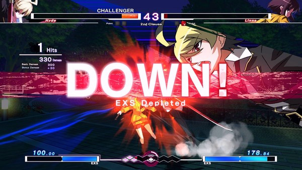 Игра UNDER NIGHT IN-BIRTH Exe:Late, скриншот