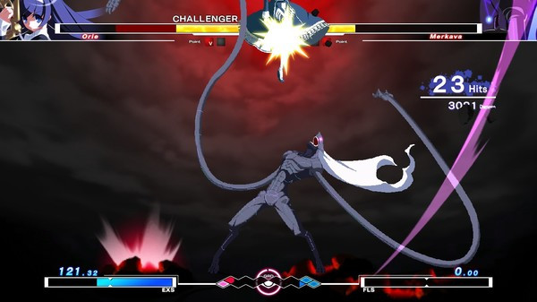 Игра UNDER NIGHT IN-BIRTH Exe:Late, скриншот