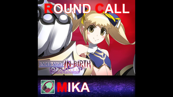 Игра UNDER NIGHT IN-BIRTH ExeLate[st] - Round Call Voice Mika, скриншот