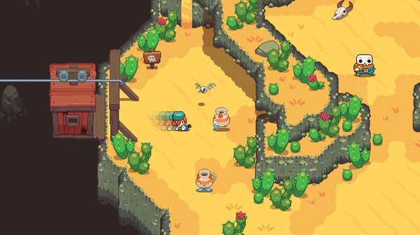 Игра Under The Island, скриншот