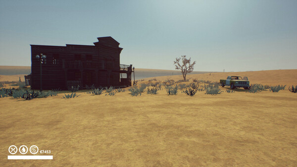 Игра Under the Sand REDUX - a road trip simulator, скриншот