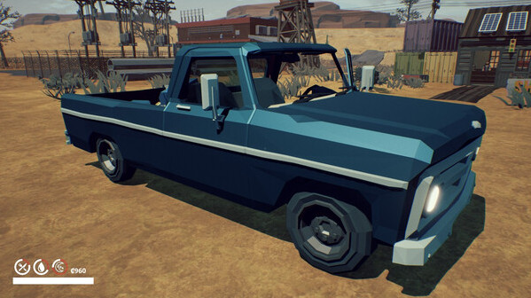 Игра Under the Sand REDUX - a road trip simulator, скриншот