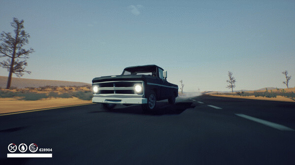 Игра Under the Sand REDUX - a road trip simulator, скриншот