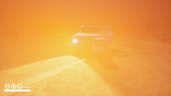 Игра Under the Sand REDUX - a road trip simulator, скриншот