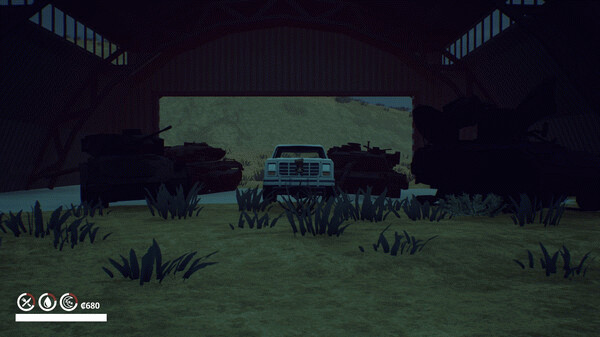 Игра Under the Sand REDUX - a road trip simulator, скриншот