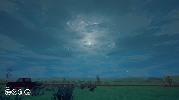 Игра Under the Sand REDUX - a road trip simulator, скриншот