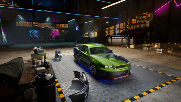 Игра Underground Garage, скриншот