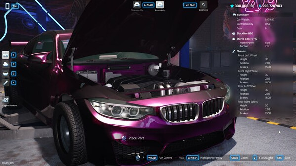 Игра Underground Garage, скриншот