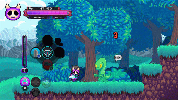 Игра Underhero, скриншот
