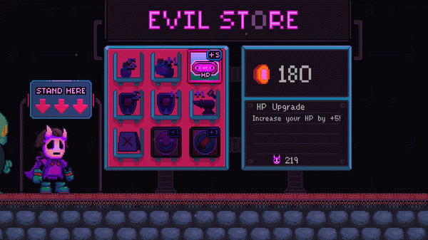 Игра Underhero, скриншот