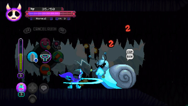 Игра Underhero, скриншот