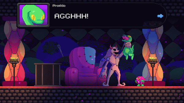 Игра Underhero, скриншот