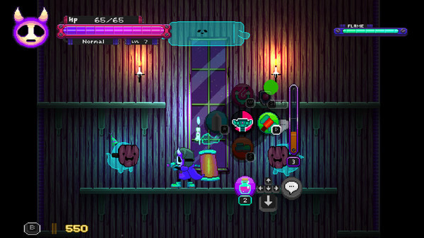 Игра Underhero, скриншот