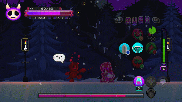 Игра Underhero, скриншот