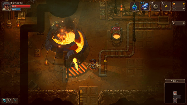 Игра UnderMine 2, скриншот
