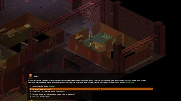 Игра UnderRail, скриншот