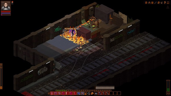 Игра UnderRail, скриншот