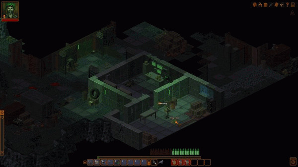 Игра UnderRail, скриншот