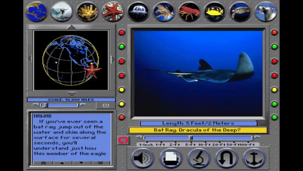 Игра Undersea Adventure, скриншот