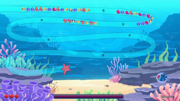 Игра Underwater battles, скриншот