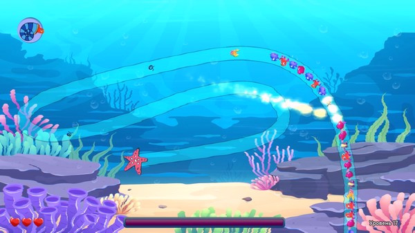 Игра Underwater battles, скриншот