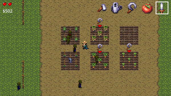 Игра Undying Harvest, скриншот