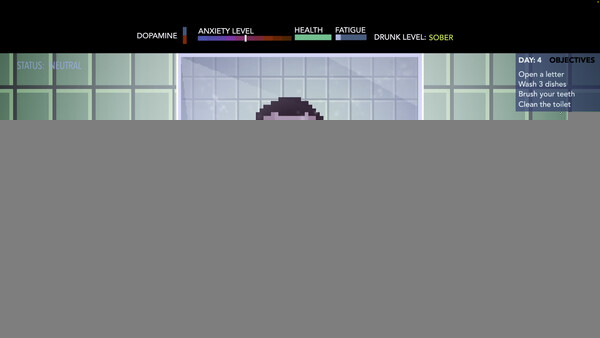 Игра Unemployment Simulator 2018, скриншот