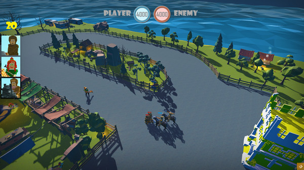 Игра Unfinished Battle, скриншот