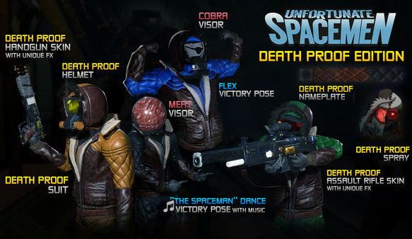 Игра Unfortunate Spacemen - Death Proof Edition, скриншот