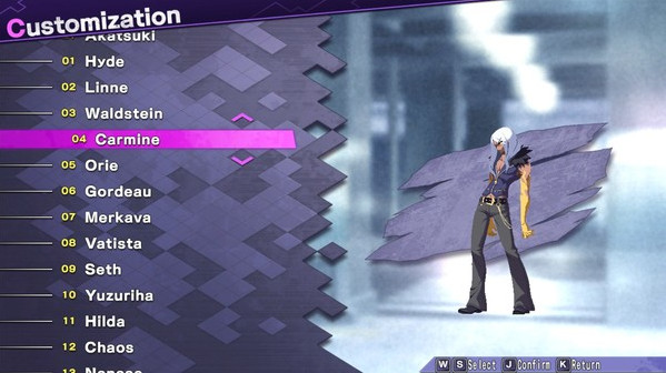 Игра UNICLR - Additional Character Color 5, скриншот