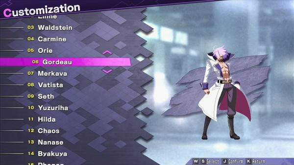 Игра UNICLR - Additional Character Color 6, скриншот