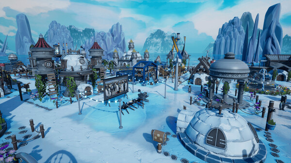 Игра United Penguin Kingdom, скриншот