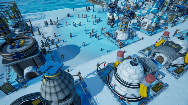 Игра United Penguin Kingdom, скриншот
