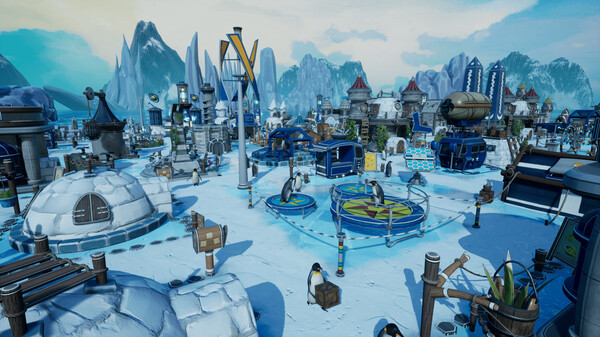 Игра United Penguin Kingdom, скриншот